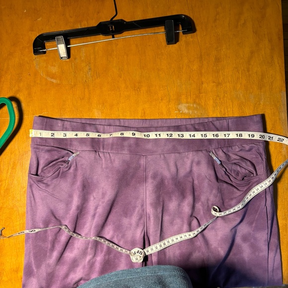 Weekends By Chicos Tie Dye Lounge Pants Purple Size 3 - Picture 5 of 8